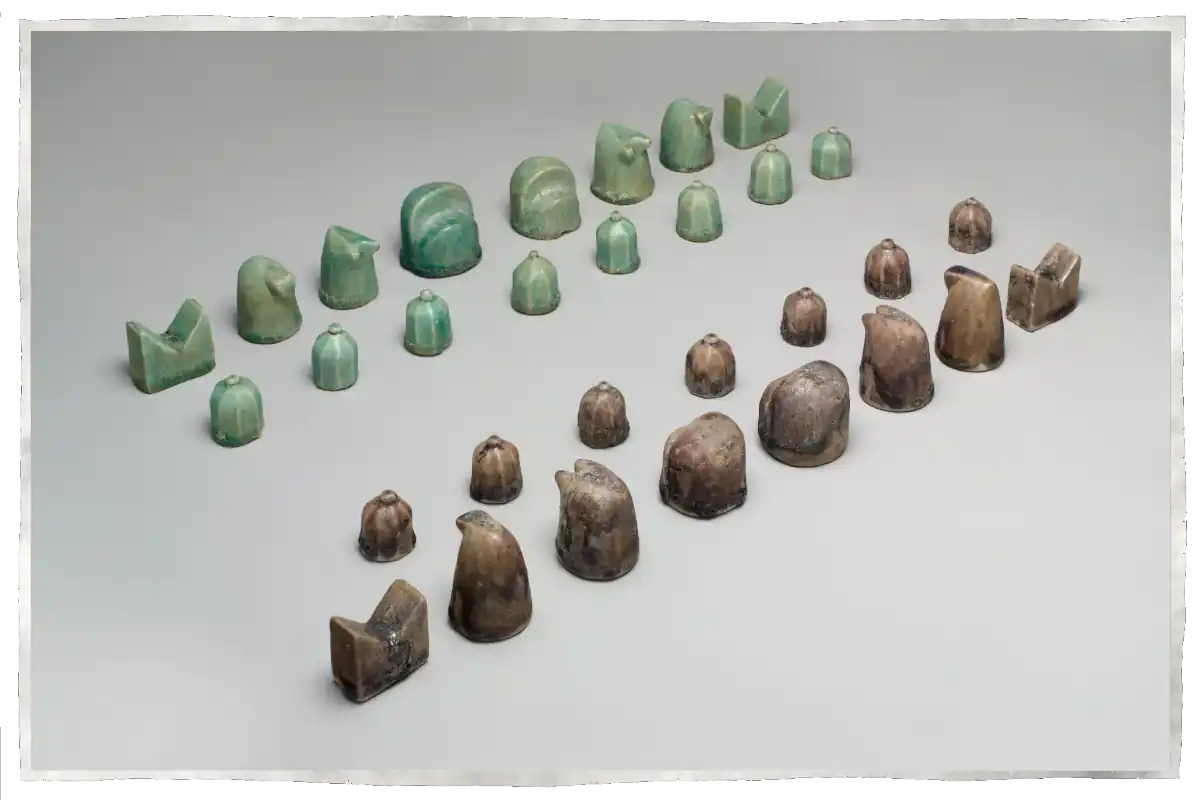 Chatrang Schatrandsch gaming pieces 12th century iran