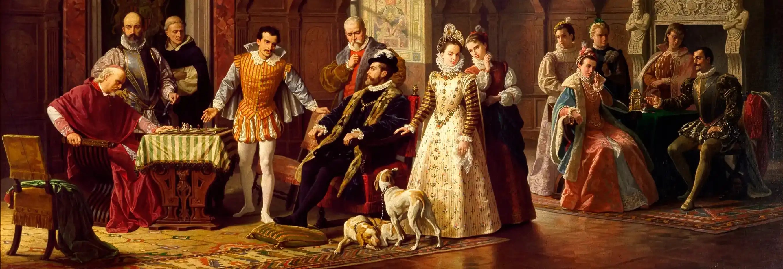 International chess tournament court of king philip of spain