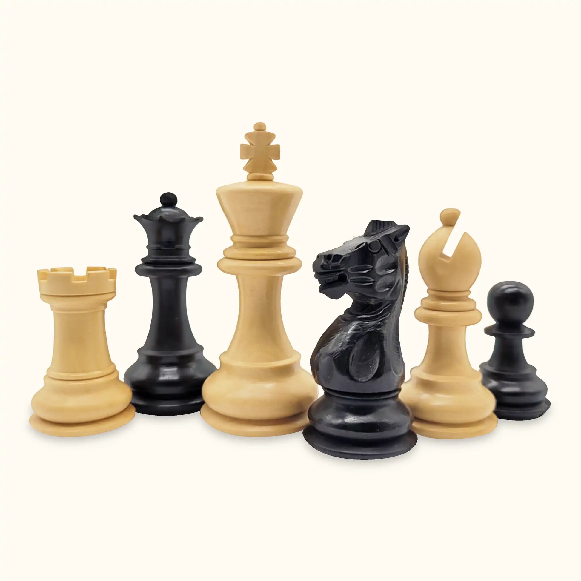 Chess pieces Grace ebonized set