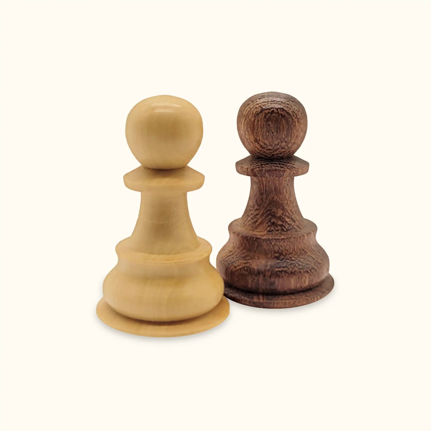 Chess pieces supreme acacia pawn