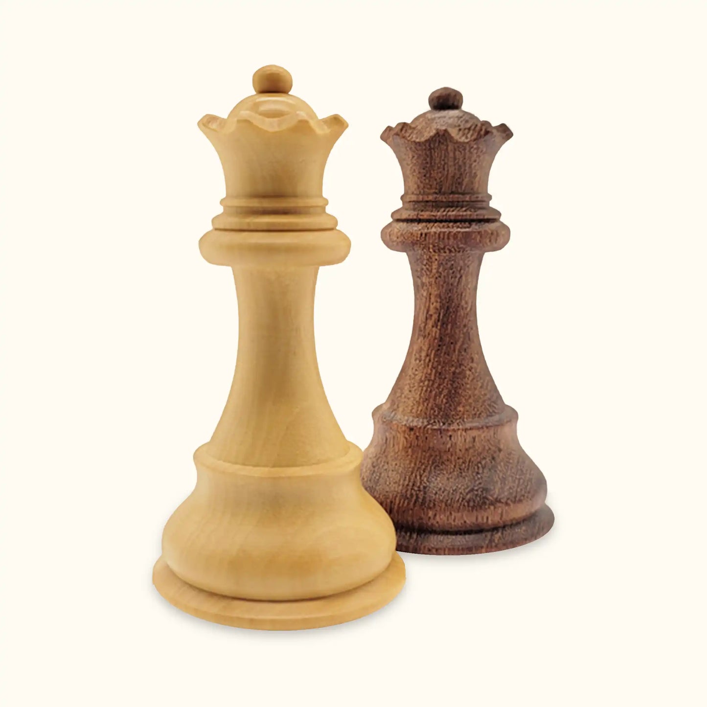 Chess pieces supreme acacia queen