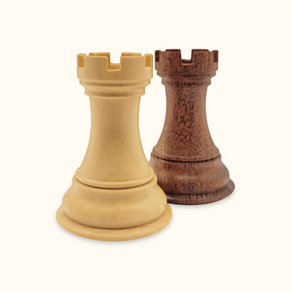 Chess pieces Supreme acacia rook