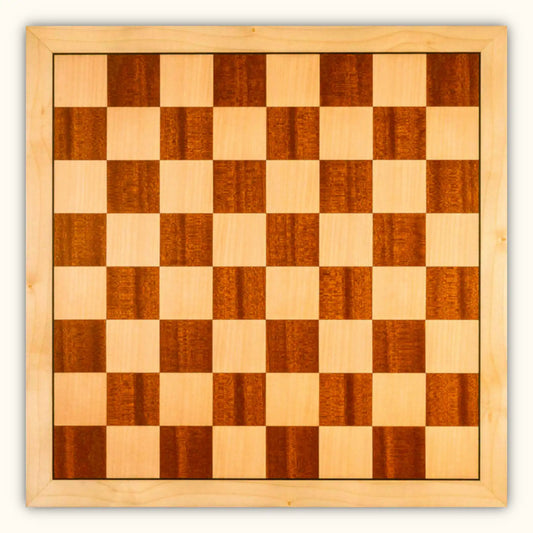 Chessboard Maple Standard 55 mm maple mahogany